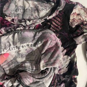 Bums and roses 2T pajamas